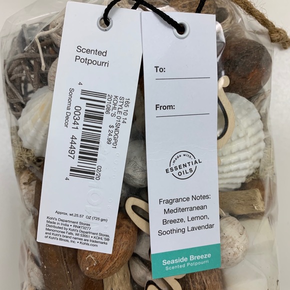Sonoma Coastal Seaside Breeze Potpourri NWT - Picture 4 of 5